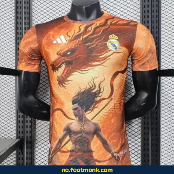 Ekte Real Madrid Fotballdrakt 2025-2026 – Nezha Dragon Design – Offisiell Klubbdrakt for Barn og Voksne – Kjøp Nå på Nett