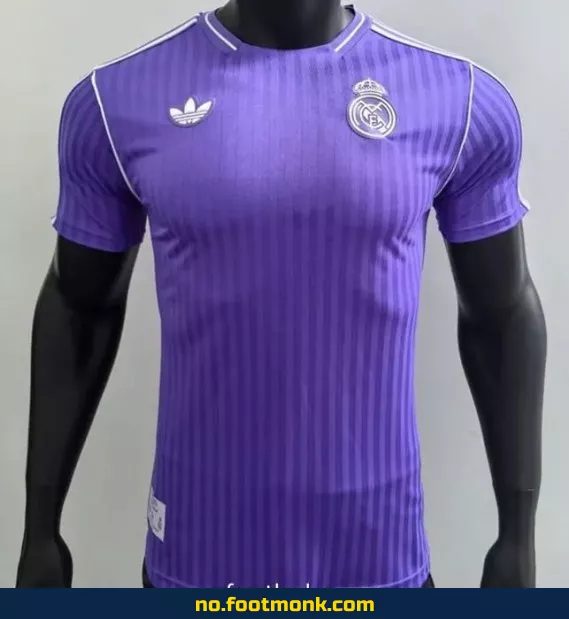 Ekte Real Madrid Fotballdrakt 2025-2026 – Lilla, Offisiell Klubbdrakt for Voksne og Barn | Kjøp Fotballtrøye med Navn og Trykk på Nett