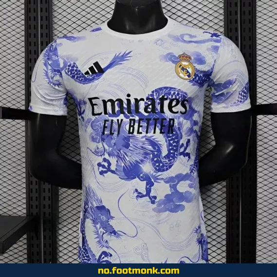 Authentisk Real Madrid Fotballdrakt 2025-2026 – Concept Versjon B | Offisiell Klubbdrakt for Voksne og Barn | Kjøp Nå