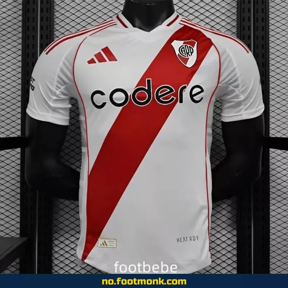 Hjemmedrakt River Plate 2024-2025 Hvit – Offisiell fotballdrakt for voksne og barn – Kjøp nå