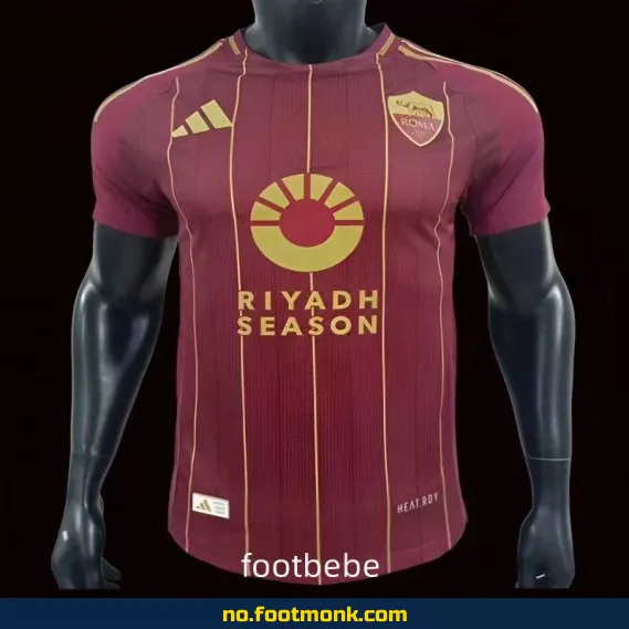 AS Roma Hjemmedrakt 2024/2025 – Fotballdrakt til salgs (Barn/Voksen) – Offisiell nettbutikk