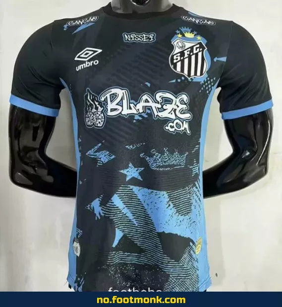 Santos FC 2025-2026 Hjemme/Borte Fotballdrakt – Offisiell Replica med Navn/Trykk – Barn og Voksen