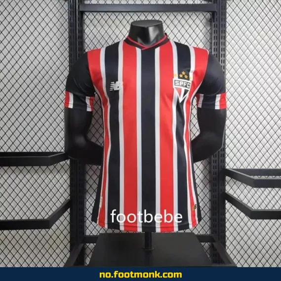 Fotballdrakt São Paulo 2024-2025 Borte – Offisiell Klubbdrakt