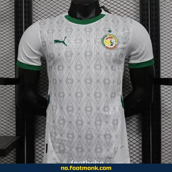 Senegal Fotballdrakt 2024-2025 Hvit – Offisiell Kampdrakt for Herrer og Barn