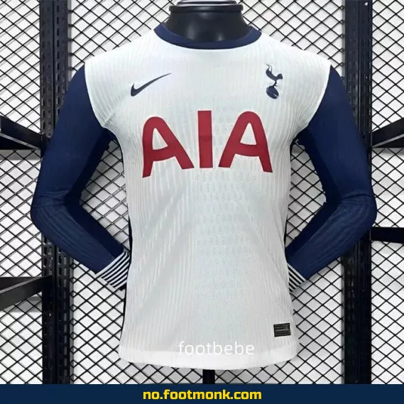 Tottenham 2024/2025 Hjemmedrakt Langermet – Offisiell Fotballdrakt