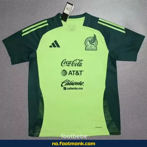Mexicos treningsdrakt 2025-2026 (grønn) – Offisiell fotballdrakt for barn og voksne | Kjøp fotballdrakter på nett