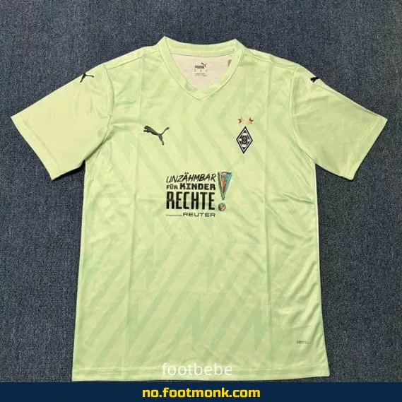 Borussia Mönchengladbach 2025-2026 Spesialdrakt – Offisiell fotballdrakt med navn, barn og voksen