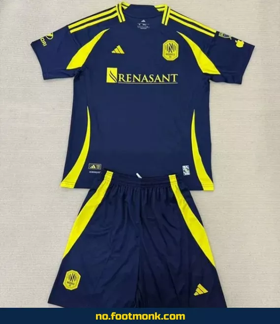 Fotballdrakt Nashville SC Barn 2025-2026 Bortedrakt – Offisiell Klubbdrakt