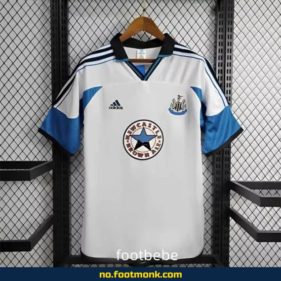 Newcastle United Vintage Fotballdrakt 1999-2000 (Bortedrakt) – Autentisk Retro Trøye for Voksne og Barn – Offisiell Klubbdrakt