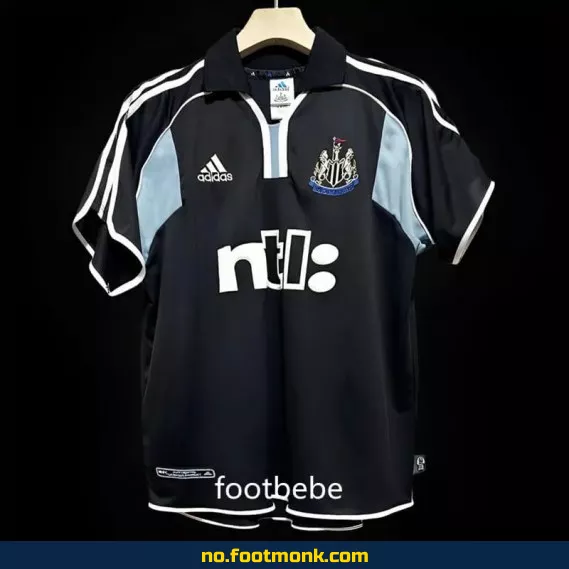 Newcastle United Vintage Fotballdrakt 2000-2001 (Bortedrakt) – Autentisk Fotballtrøye