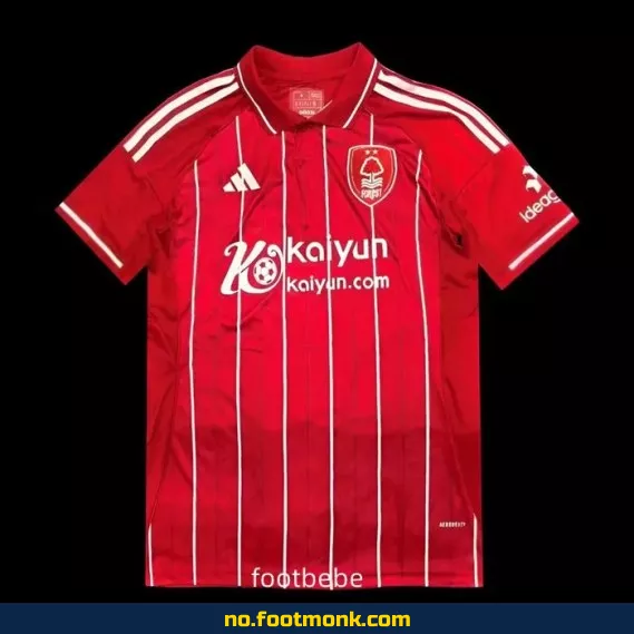Nottingham Forest hjemmedrakt 2025-2026 – Offisiell fotballdrakt for barn og voksne | Kjøp nå