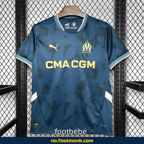 Olympique Marseille fotballdrakt 2024/2025 – offisiell blå drakt med navn | Kjøp billige fotballtrøyer for barn og voksne | Nettbutikk for autentiske fotballdrakter