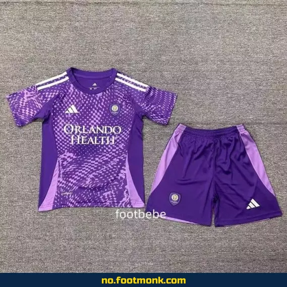 Orlando City FC hjemmedrakt for barn 2025-2026 – Kjøp offisiell fotballdrakt for barn på nett
