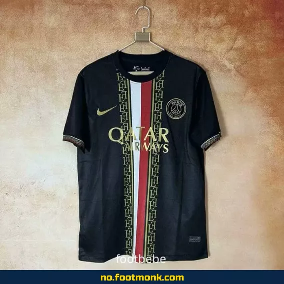 PSG Fotballdrakt 2025-2026 Concept Noir – Offisiell Klubbdrakt for Voksne og Barn