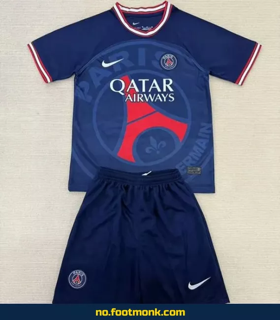 PSG fotballdrakt for barn 2025-2026 – Offisiell blå drakt | Kjøp fotballdrakter for barn på nett