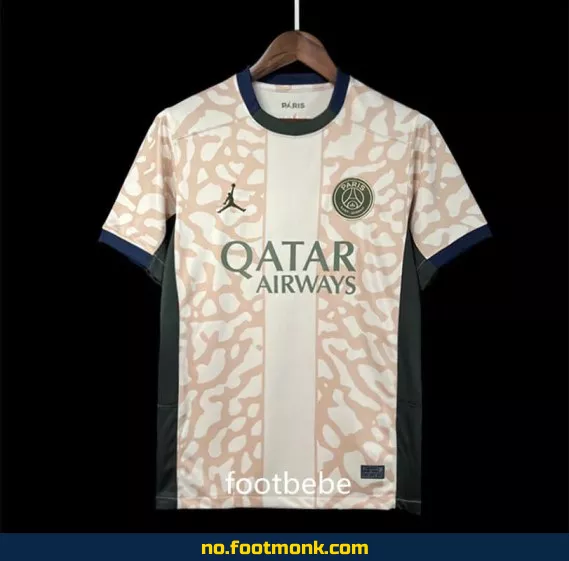 PSG Jordan Fotballdrakt 2023-2024 Fjerdedrakt – Offisiell Fotballtrøye for Voksne og Barn