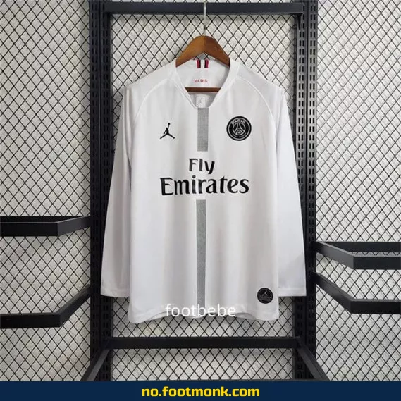 PSG Jordan vintage 2018-2019 langermet hjemmedrakt – Offisiell fotballdrakt for voksne og barn – Autentisk fotballtrøye med trykk – Kjøp billige fotballdrakter online