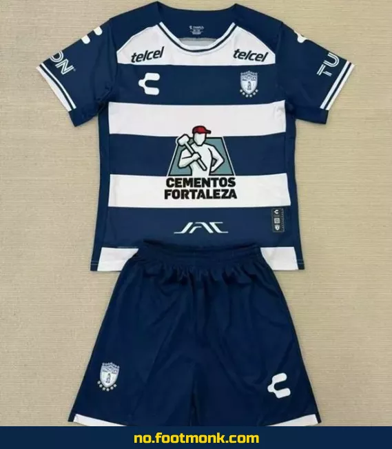Pachuca Hjemmedrakt 2025 for Barn – Kjøp Fotballdrakter Online | Offisiell Klubbdrakt