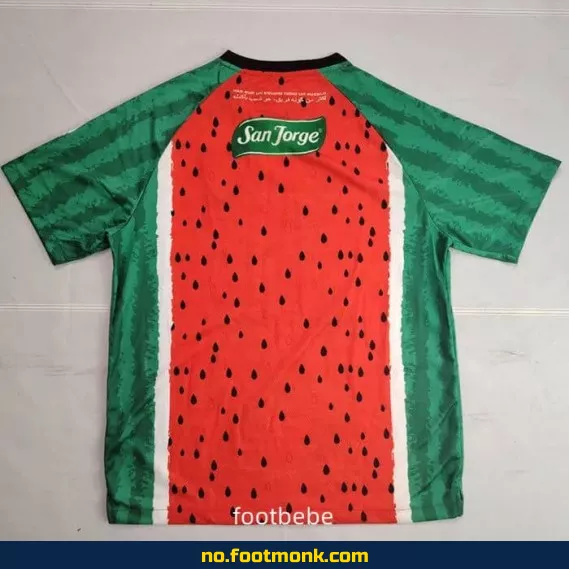Palestino 2025-2026 Spesialutgave Rød Fotballdrakt – Offisiell Klubbtrøye med Navn