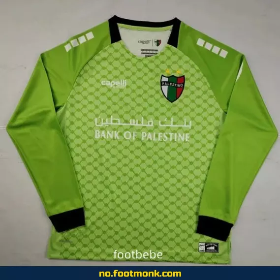 Palestino 2025-2026 Langermet fotballdrakt i grønn – Offisiell fotballdrakt for barn og voksne | Kjøp nå