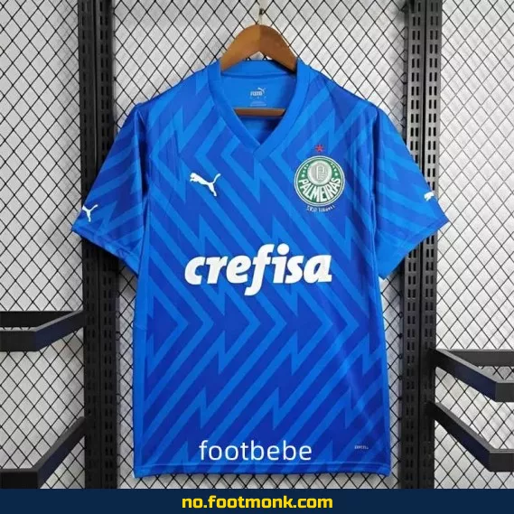 Palmeiras 2024/2025 keeperdrakt i blå – offisiell fotballdrakt for voksne og barn – kjøp nå
