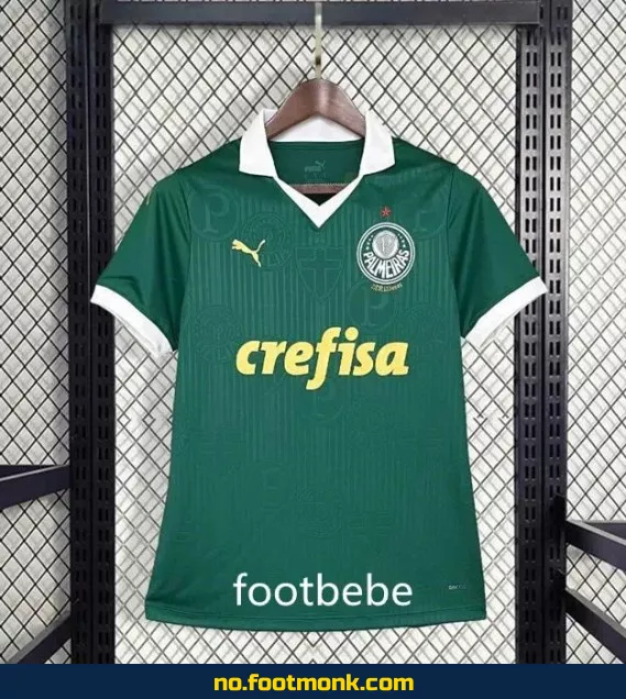 Palmeiras Hjemmedrakt 2024/2025 Kvinner – Grønn Fotballdrakt | Offisiell Klubbdrakt | Fotballtrøye med Navn | Kjøp Nå
