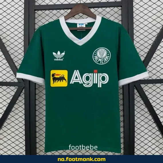 Vintage Palmeiras hjemmedrakt 1987 – Offisiell fotballdrakt for voksne og barn