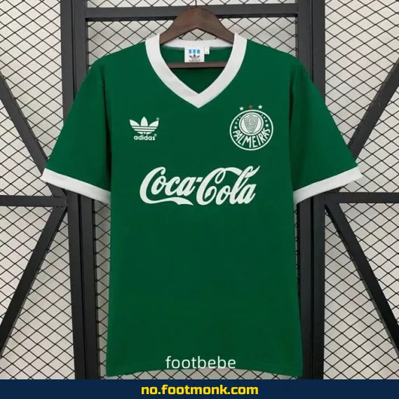 Palmeiras Vintage 1990 Hjemmedrakt – Autentisk Fotballdrakt for Voksne og Barn | Kjøp Offisiell Fotballdrakt Online