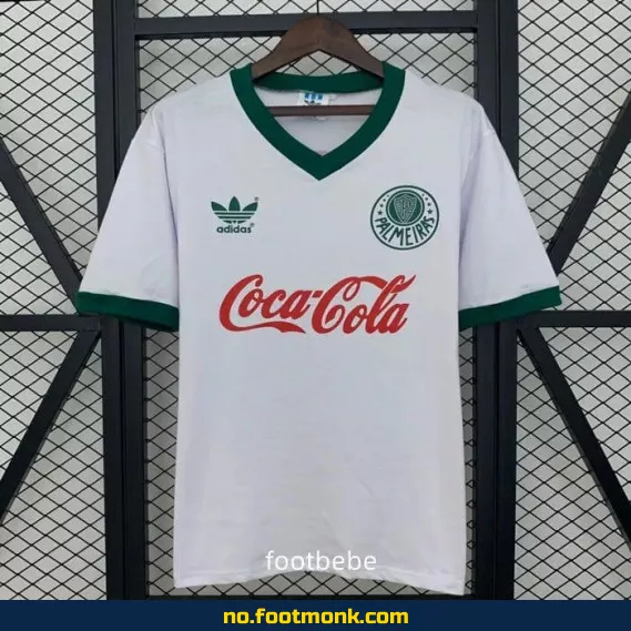 Vintage Palmeiras Fotballdrakt 1990 (Bortedrakt) – Autentisk Fotballtrøye