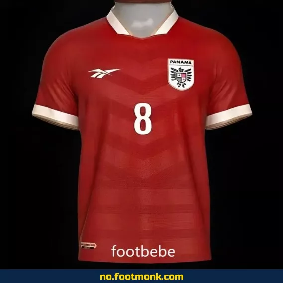 Panama hjemmedrakt 2024/2025 rød – Fotballdrakt for voksne og barn – Offisiell drakt – Kjøp nå