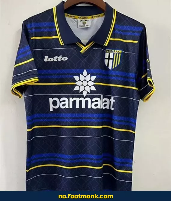 Vintage Parma Calcio fotballdrakt 1998-1999 (Tredjedrakt) – Autentisk fotballtrøye for voksne og barn