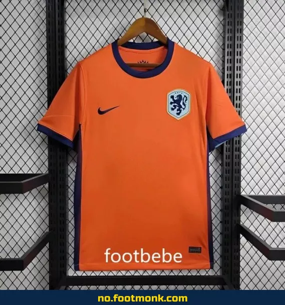 Orange Nederland 2024 hjemmedrakt – Kjøp offisiell fotballdrakt for barn og voksne
