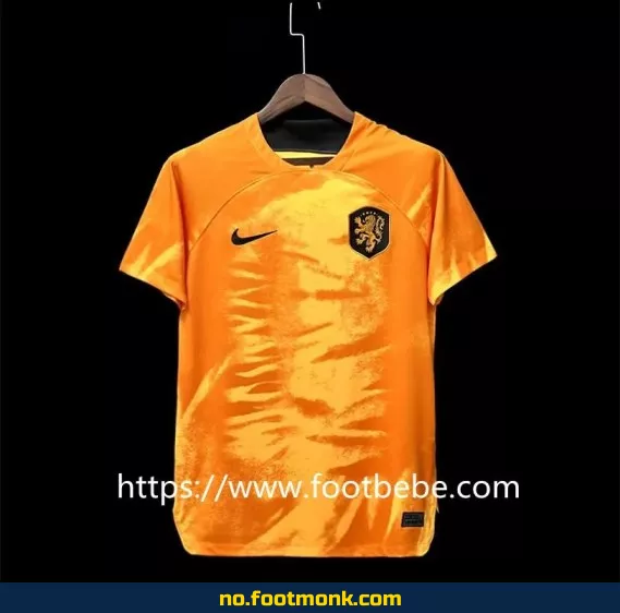 Netherlands VM-drakt 2022 hjemmebane – Kjøp offisiell fotballdrakt for barn og voksne