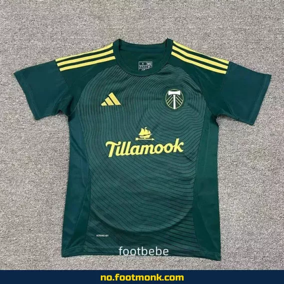 Portland Timbers 2025/2026 Fotballdrakt Grønn – Offisiell Klubbdrakt for Voksne og Barn – Kjøp Nå