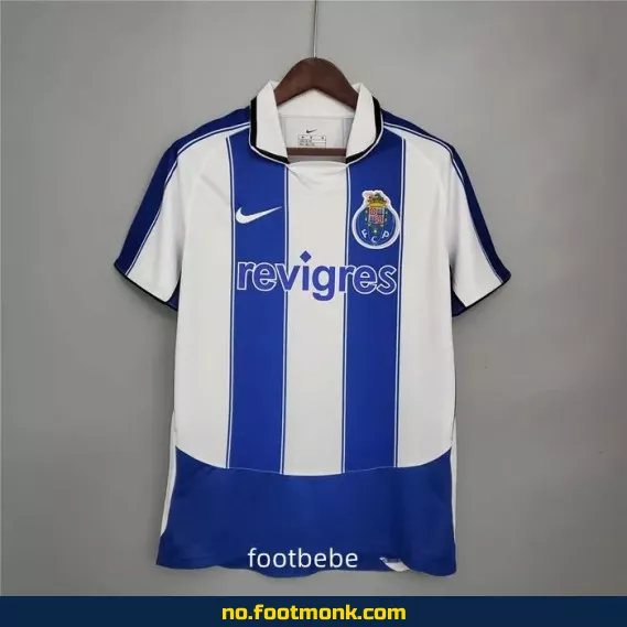 Porto Vintage 2003/2004 Hjemmedrakt – Autentisk Fotballdrakt for Voksne og Barn
