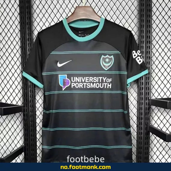 Portsmouth 2024/2025 bortedrakt svart – Offisiell fotballdrakt | Kjøp nå