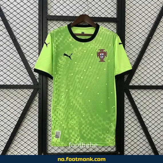 Portugal 2024-2025 keeperdrakt grønn – offisiell fotballdrakt for voksne og barn – kjøp nå