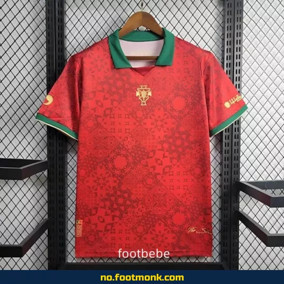 Portugal Fotballdrakt 2024-2025 SIU Rød – Offisiell Fotballtrøye med Trykk – Kjøp Billige Fotballdrakter Online – Barn og Voksen