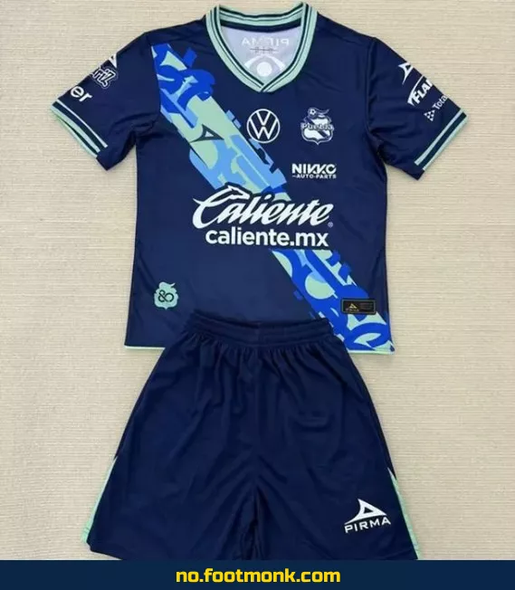 Puebla Fotballdrakt 2024/2025 Barn – Ekte Fottrikot til Salgs