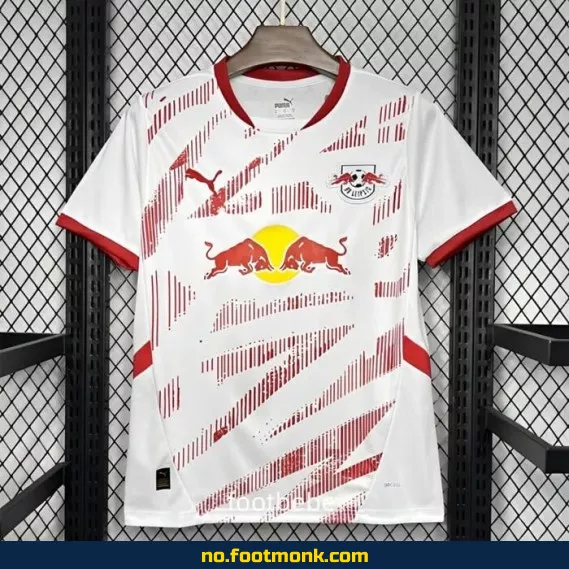 RB Leipzig Hjemmedrakt 2024/2025 Hvit – Offisiell Fotballdrakt for Voksne og Barn – Kjøp Nå