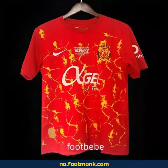 RCD Mallorca 2024-2025 rød fotballdrakt – Offisiell drakt til salgs | Fotballtrøye for barn og voksne