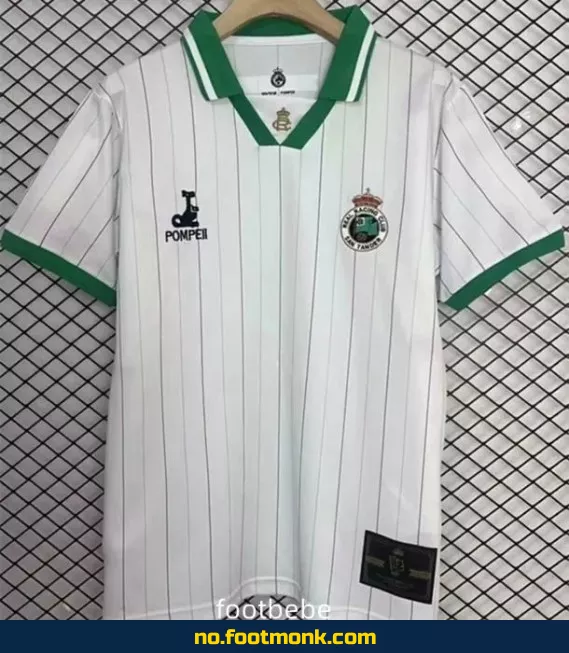 Racing Santander 2025 Fotballdrakt – Offisiell 112-årsjubileumstrøye – Barn og Voksne – Autentisk Replica med Navn