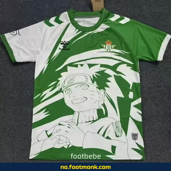 Real Betis fotballdrakt 2025-2026 – Naruto Shippuden spesialdesign – Offisiell drakt for voksne og barn