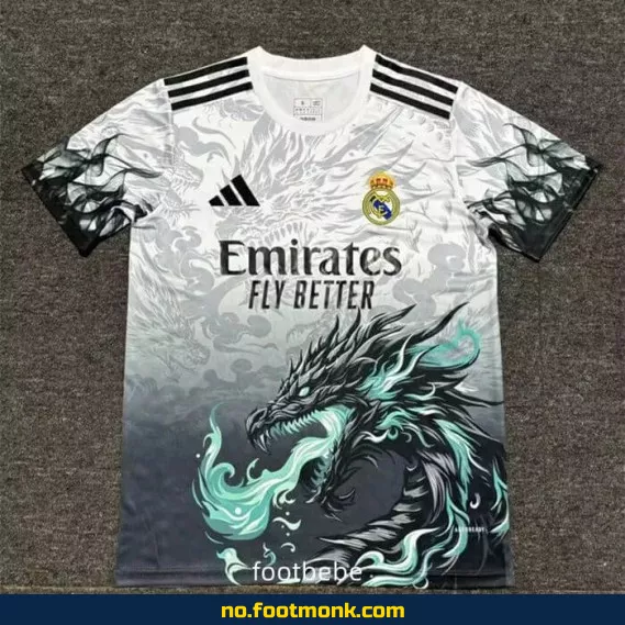 Real Madrid 2024-2025 Dragon Maléfique Fotballdrakt – Offisiell Klubbtrøye for Voksne og Barn