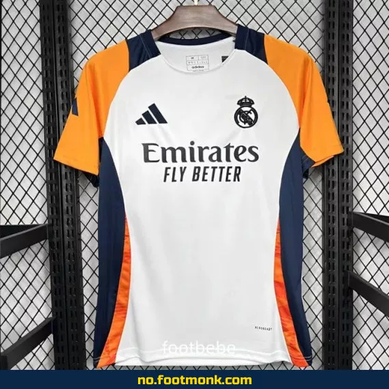 Real Madrid treningsdrakt 2024-2025 Hvit – Offisiell fotballdrakt for barn og voksne | Kjøp billige fotballtrøyer online