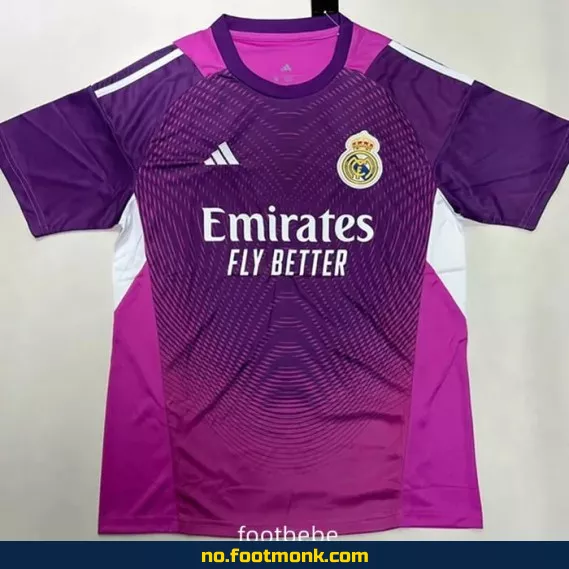 Real Madrid 2025/2026 Målvaktsdrakt i Lilla – Offisiell Fotballdrakt for Voksne og Barn