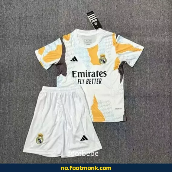 Real Madrid Treningsdrakt 2024/2025 for Barn – Offisiell Fotballdrakt