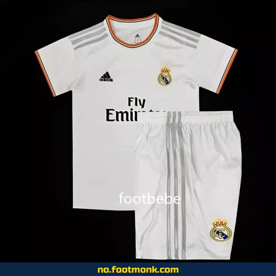 Vintage Real Madrid hjemmedrakt 2013-2014 for barn – Autentisk fotballdrakt for barn