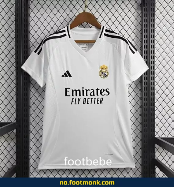 Real Madrid Hjemmedrakt 2024/2025 Kvinner – Hvit Fotballdrakt | Offisiell Klubbtrøye | Fotballdrakter til Salgs