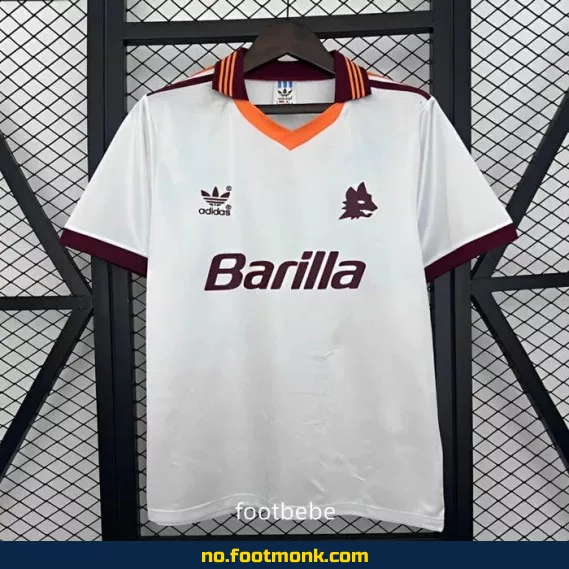 Vintage Roma Fotballdrakt 1992-1994 (Bortedrakt) – Autentisk Fotballtrøye